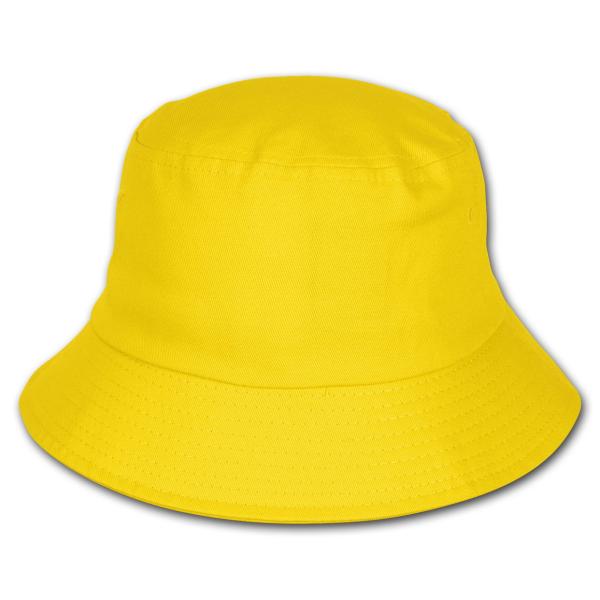Borussia Dortmund BVB Fischerhut Logo gelb