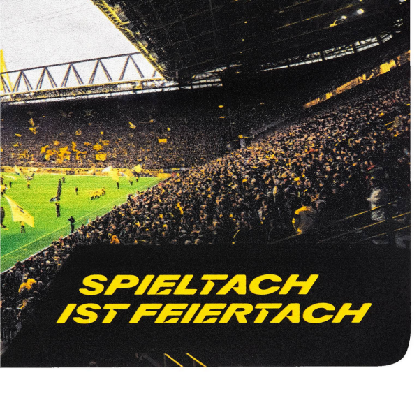 Borussia Dortmund BVB Türschild Fan beidseitig mit Stadionmotiv