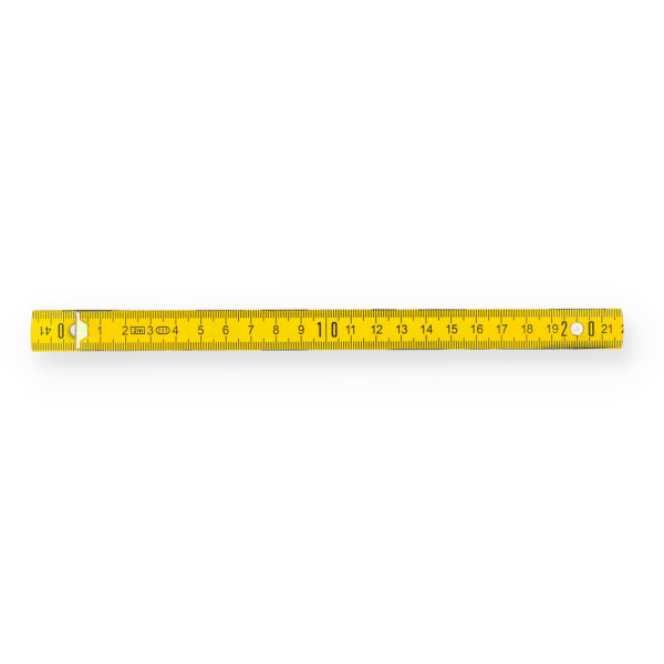 Borussia Dortmund BVB Zollstock 2 m Schwarz-Gelb mit Logo