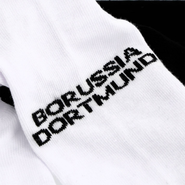 Borussia Dortmund BVB Sneaker Socken 2er Set Gr. 39-46