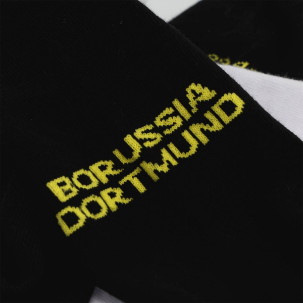 Borussia Dortmund BVB Sneaker Socken 2er Set Gr. 39-46