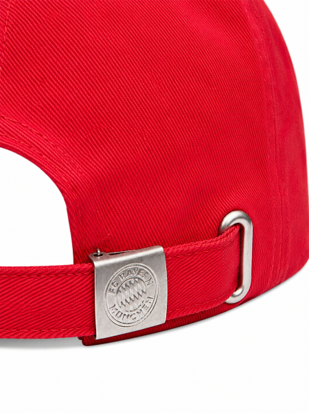 FC Bayern München Baseballcap Logo Rot