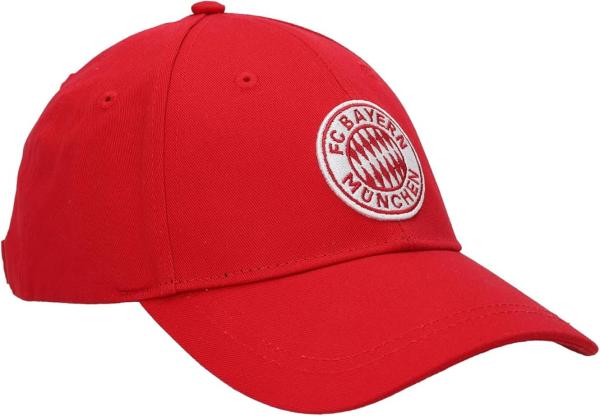 FC Bayern München Baseballcap Logo Classic Rot verstellbar