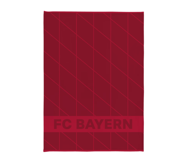 FC Bayern München Geschirrtücher 2er-Set Bordeaux 100x50 cm