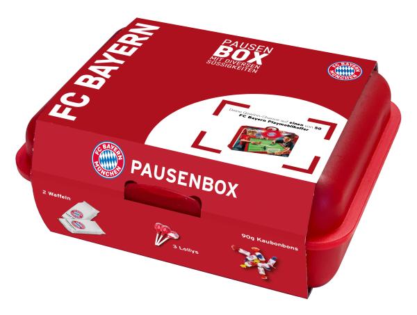 FC Bayern München Pausenbox gefüllt 210g